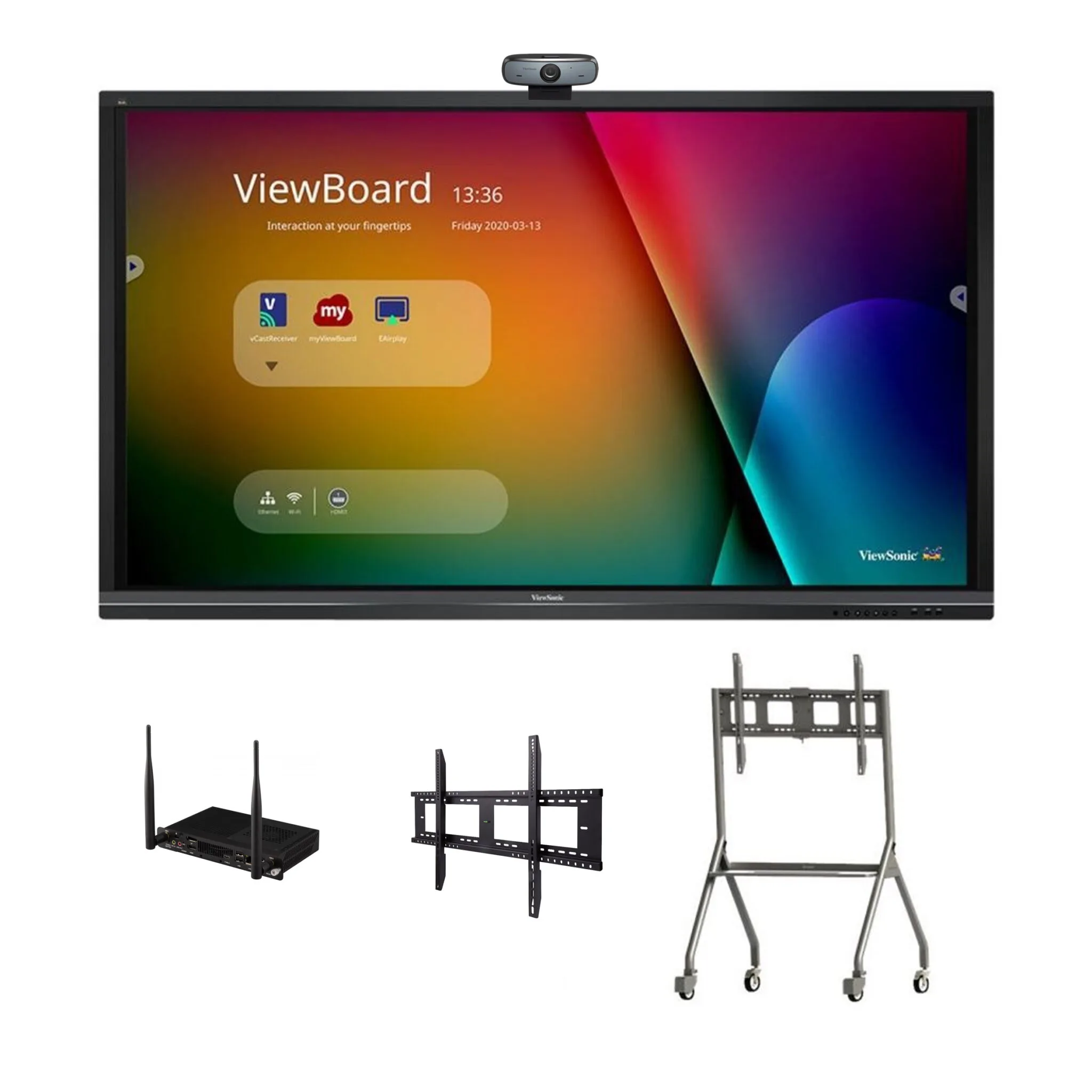 VIEWSONIC VS18471 + WALL / STAND + CAM + OPS i5