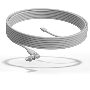 Logitech Rally Mic Pod Extension Cable (White)