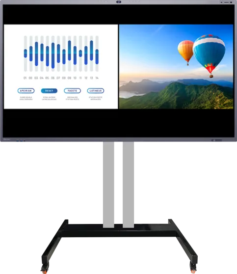 HORION INTERACTIVE FLAT PANEL - IFP M6A PRO 98" + Stand Mobile HK90B + I7 ( 16 GB, 256 GB ) - Image 2