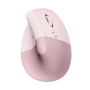 Logitech Lift Vertical Ergonomic Mouse - Rose