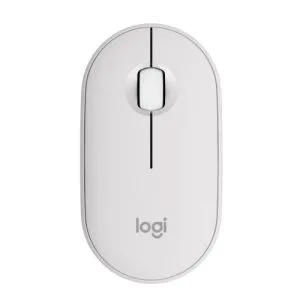Logitech M 350s Pebble Mouse 2 - Tonal White