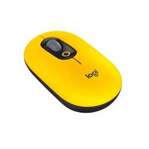 Logitech POP MOUSE with Emoji - Blast Yellow