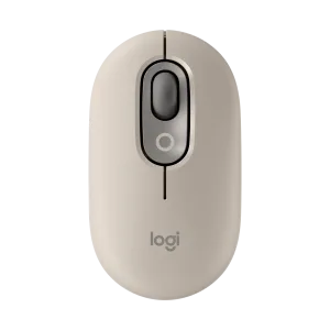 Logitech POP MOUSE with Emoji - Mist Sand
