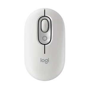 Logitech POP Mouse with emoji - Off White