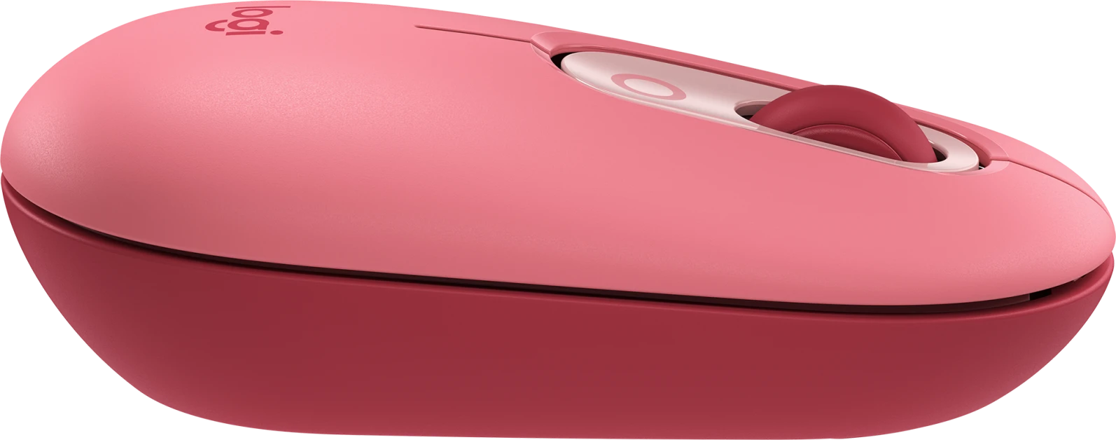 Logitech POP Mouse with emoji - Rose - Image 2