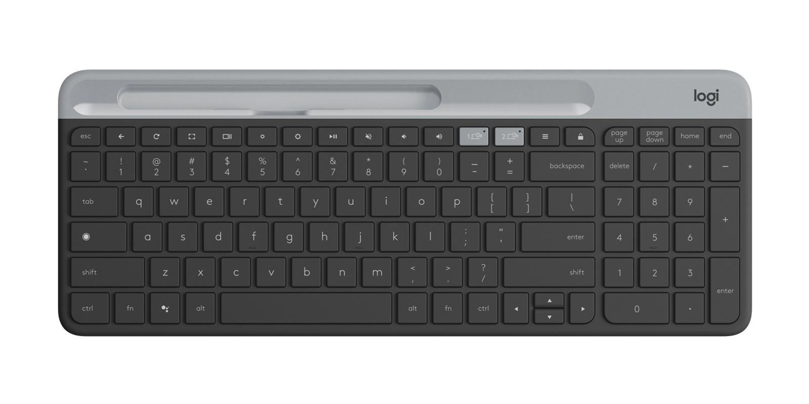 Logitech K580 Slim Multi Device Keyboard - Graphite