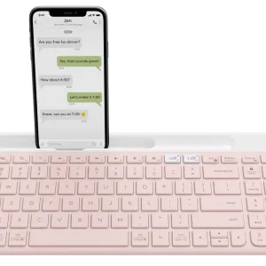 Logitech K 580 Slim Multi Device Keyboard - Rose