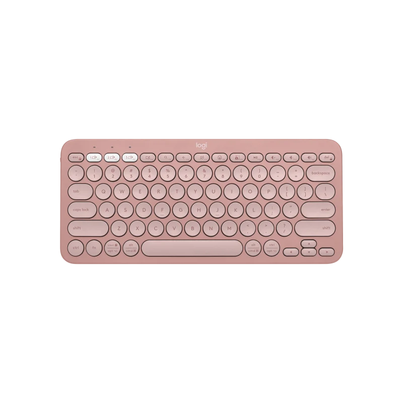 Logitech K 380s Pebble Keys 2 - Tonal Rose