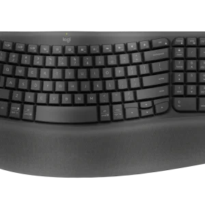Logitech Wave Keys Ergonomical Keyboard - Graphite