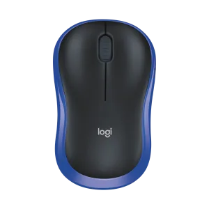 Logitech M 185 Wireless Mouse - Blue