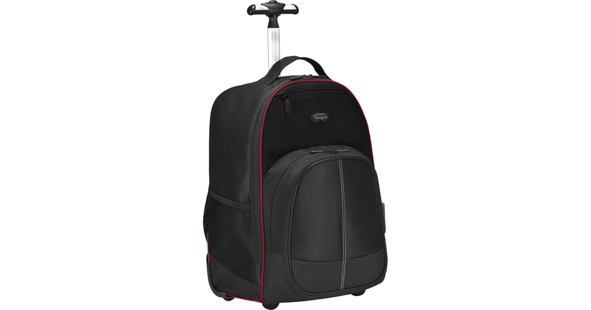 Targus 16" Compact Rolling Backpack - Black/Red - Image 2
