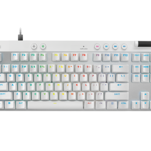 Logitech Pro X TKL Rapid Gaming Keyboard - White
