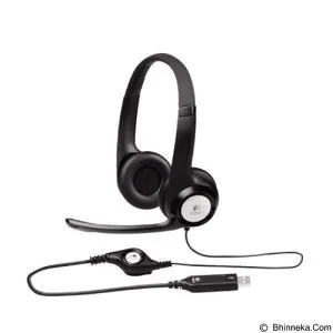 Logitech H 390 USB Headset - Black