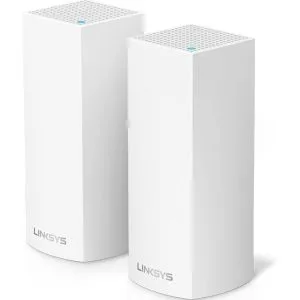 LINKSYS VELOP 2 PACK MESH NETWORK, TRIBAND AC4400,MU-MIMO