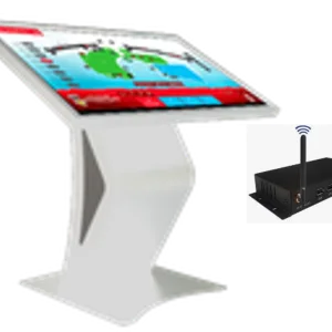 DigiSIGN Interactive Display 55S White Table Stand with Android Box (Touchscreen)