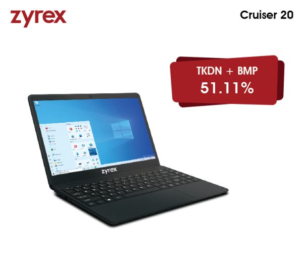 ZYREX NOTEBOOK CRUISER 20 I3