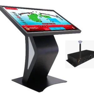 DigiSIGN Interactive Display 55S Black Table Stand with Android Box (Touchscreen)