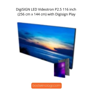 DigiSIGN LED Videotron P2.5 116 inch (256 cm x 144 cm)