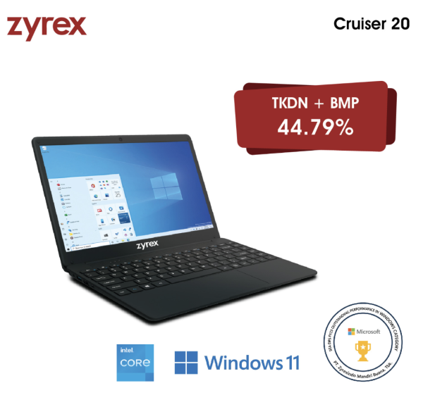 ZYREX NOTEBOOK CRUISER 20 1413-8S5