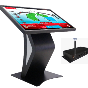 DigiSIGN Interactive Display 50S Black Table Stand with Android Box & Digisign Play