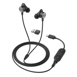 LOGITECH HEADSET ZONE Wired Earbuds UC