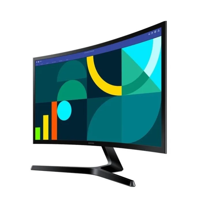 LED SAMSUNG 24" LS24D366GAE 100hz Curved - Image 2