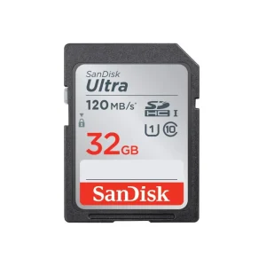SANDISK Ultra SD Card SDHC 120MB/s R, 32GB