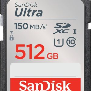 SANDISK Ultra SD Card SDHC 150MB/s R, 512GB
