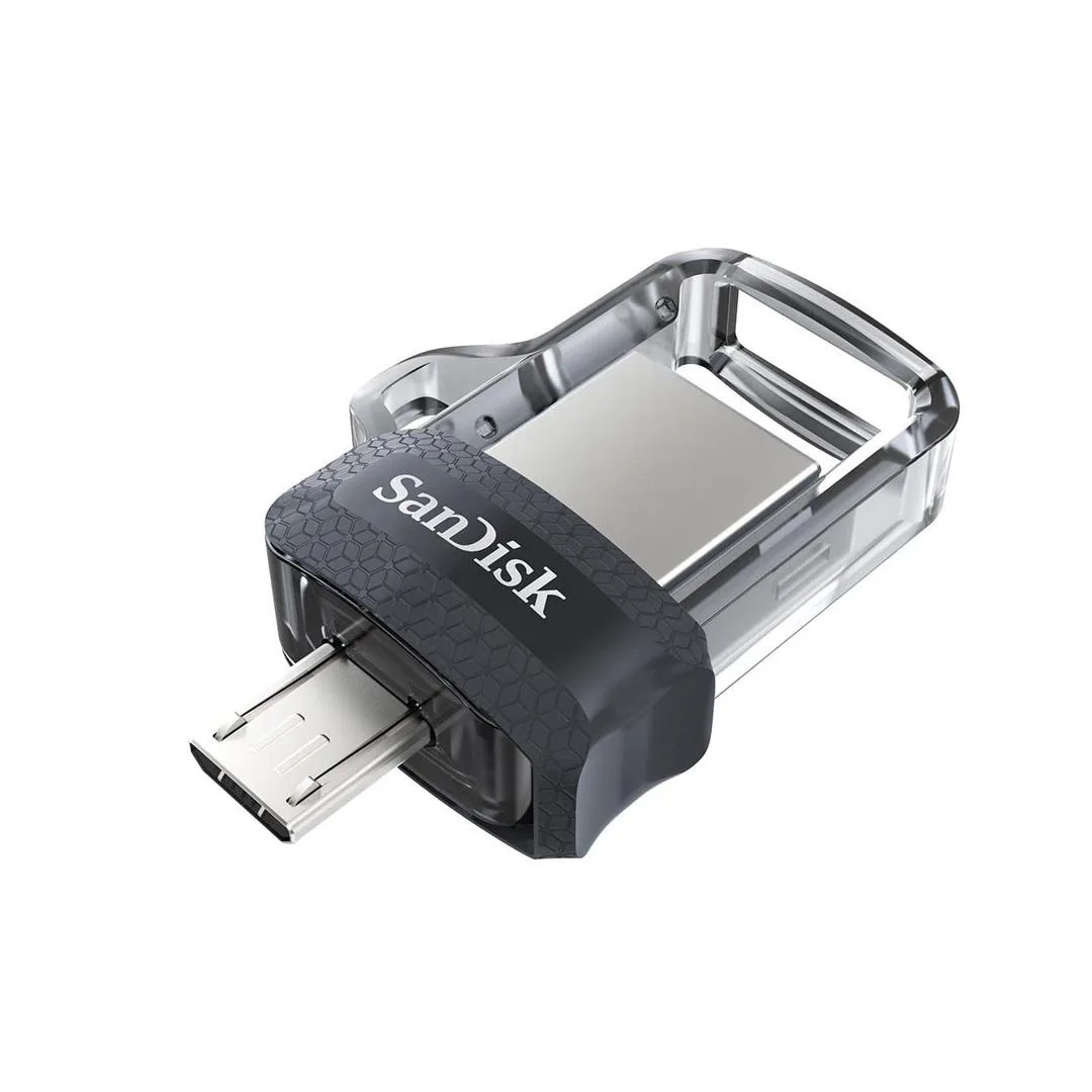 FLASHDISK SANDISK SDDD3 OTG micro transparan 16GB, 32GB, 64GB, 128GB, 256GB